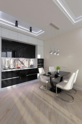 Black&White Apartment in Smart Plaza